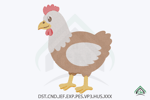 Cute Hen Embroidery Design Review for Holiday Gifts