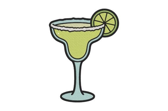 Reviewing the Margarita Cocktail Embroidery Design